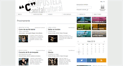 Desktop Screenshot of compostelacapitalcultural.org