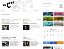 Tablet Screenshot of compostelacapitalcultural.org